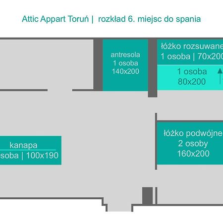 Attic Appart Stary Toruń エクステリア 写真